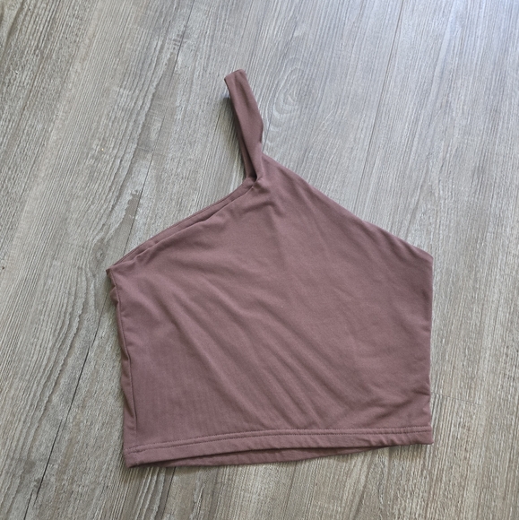 Peoria brown one strap tube crop top size medium - Picture 4 of 4